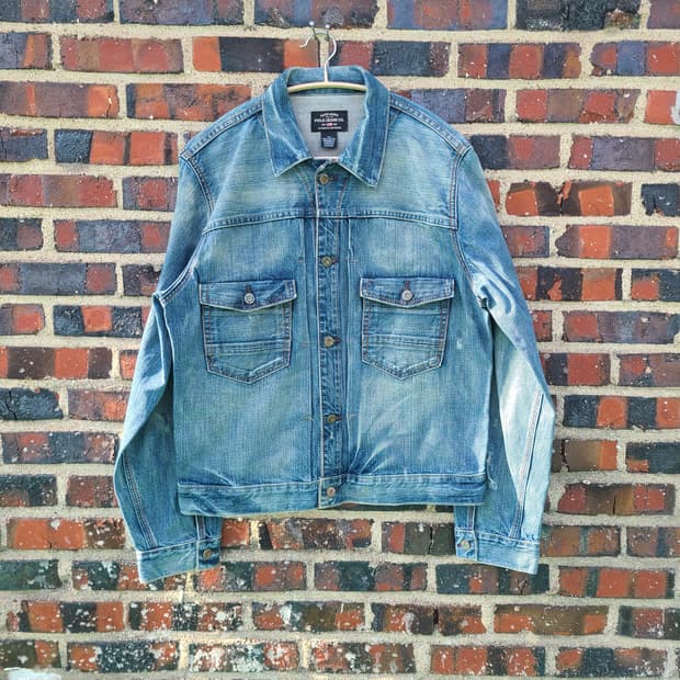 (100) 90s 폴로 진스 타입 2 빈티지 데님 트러커 자켓