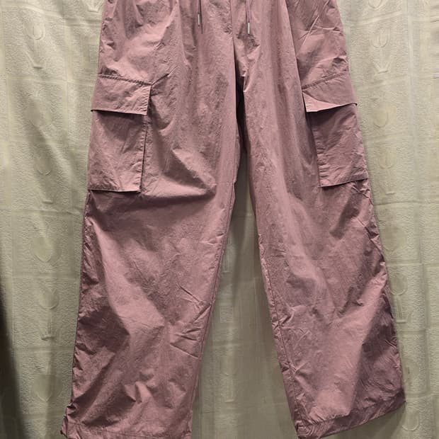 거의새거) 어반디타입 남여공용 나일론 카고 밴딩 팬츠 M(27~28)