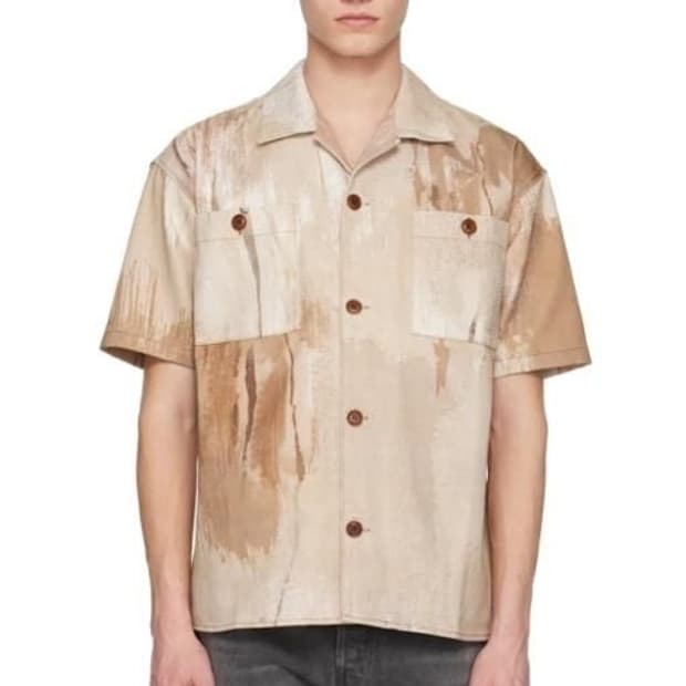 앤더슨벨 데님셔츠