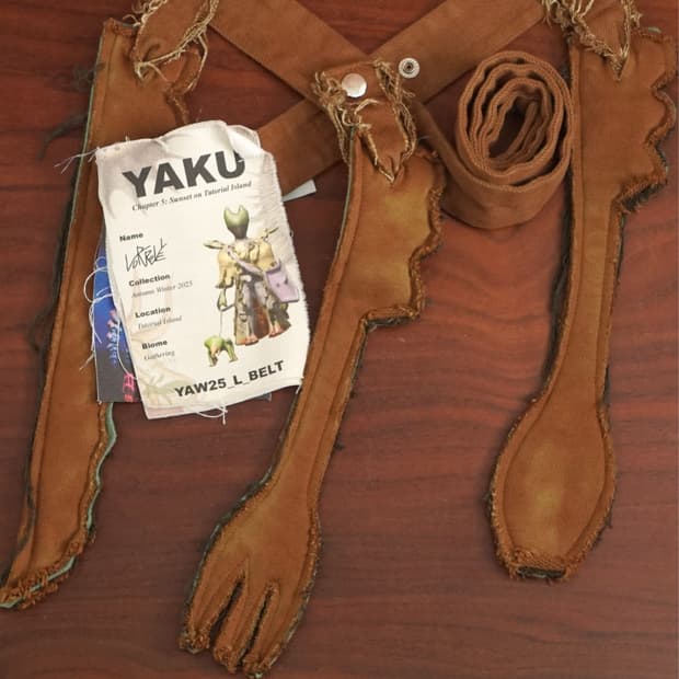 Yaku 25AW 커틀러리 스트랩 