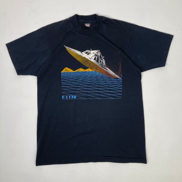 80s Single Stitched Tee (black)