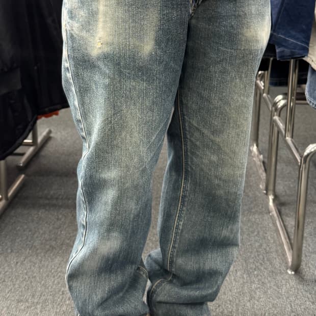 33)에드윈 빈티지 워싱 E404 데님팬츠