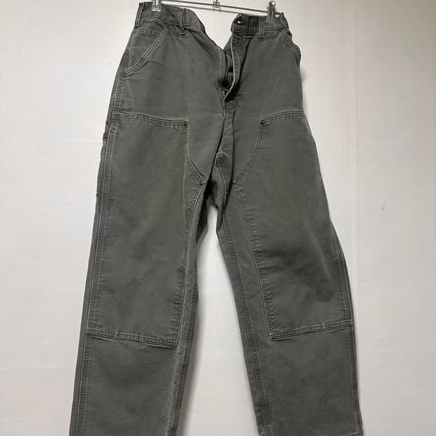 00s(32-33) usa 칼하트 더블니 모스그린 mos 