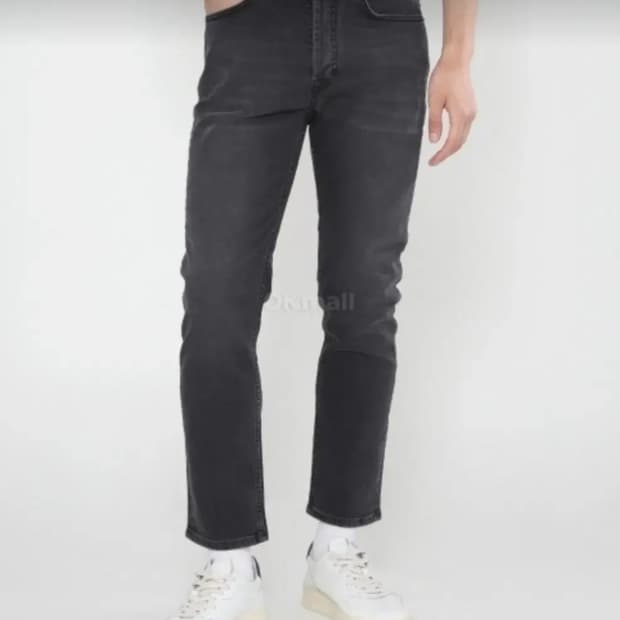 아크네스튜디오 슬림핏 데님 팬츠 유즈드블랙 33-34 23SS