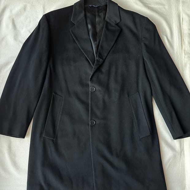 브룩스브라더스 x 로로피아나 (made in Italy) 오버코트 38S