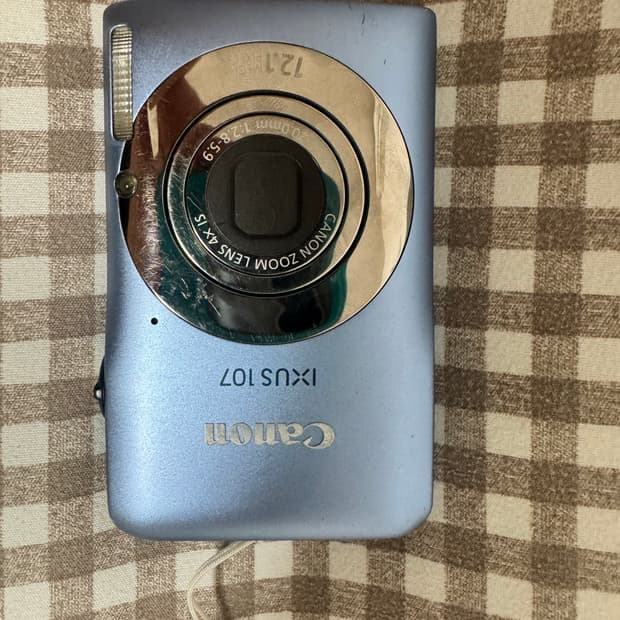 캐논 익서스 107 블루색상 판매 (작례🫶🏻)