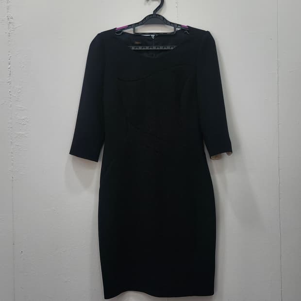 [85] 지고트 반팔 정장 원피스 55 블랙 하객룩 오피스룩