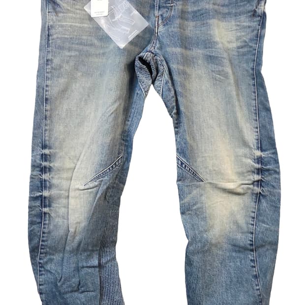 G-STAR RAW 워싱 데님 청바지(W34/L32)택없음)