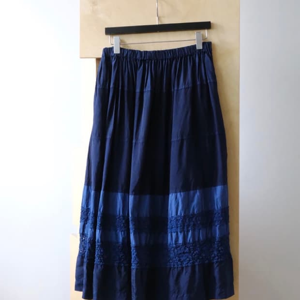 Comme des Garçons tricot lace skirt