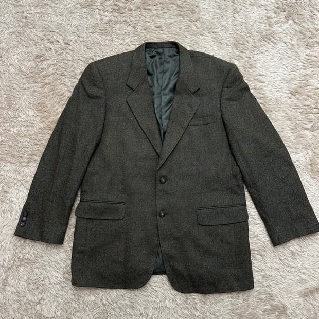 발망 BALMAIN 클래식 헤링본 울 자켓