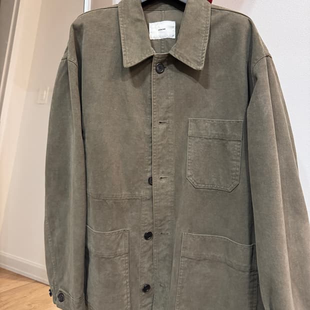 퍼렌 워크자켓 올리브 2사이즈 