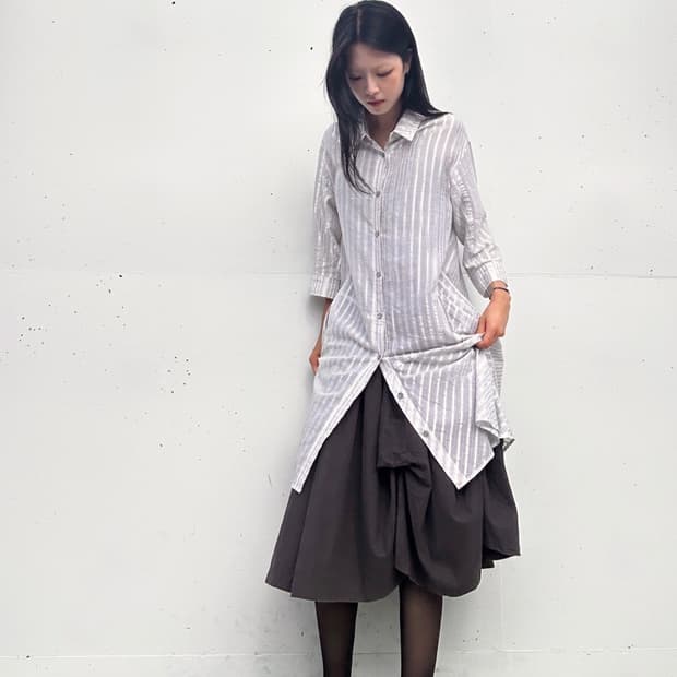 DEMOO PARKCHOONMO silver tail top & ops