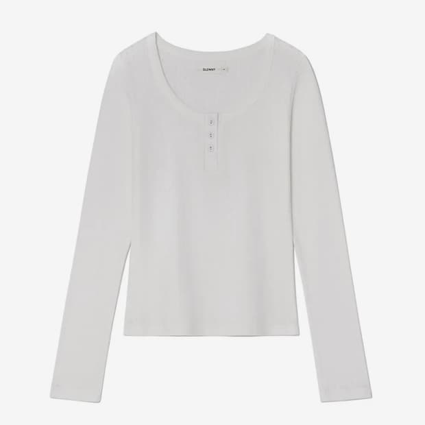 글로니 PROVINCE EYELET LONG SLEEVE 긴팔 롱슬리브