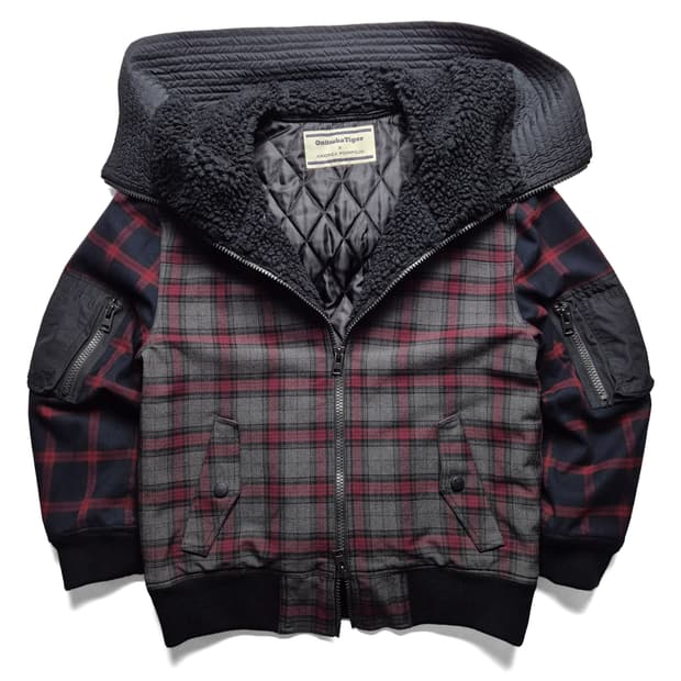 [M] 오니츠카타이거X안드레아폼필리오 후드봄버자켓