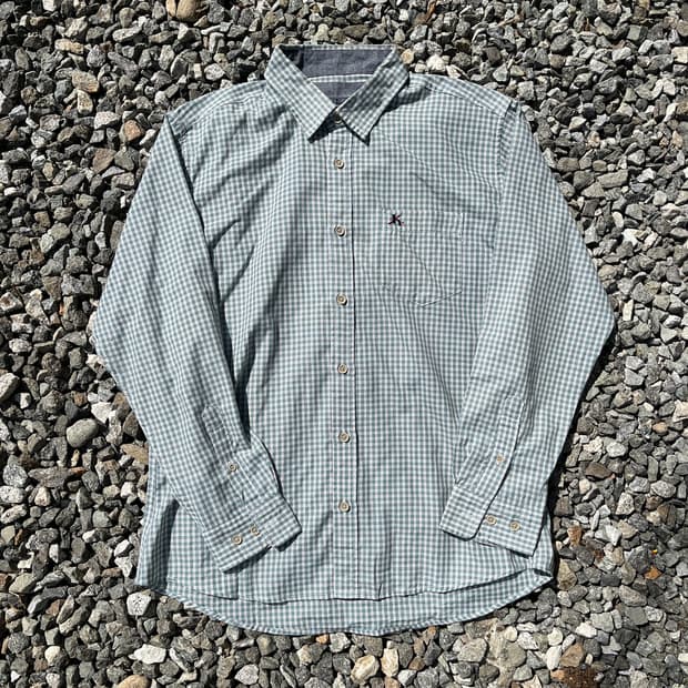 KANSAI YAMAMOTO 체크셔츠 (실측확인)