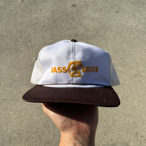 vintage bass buster cap