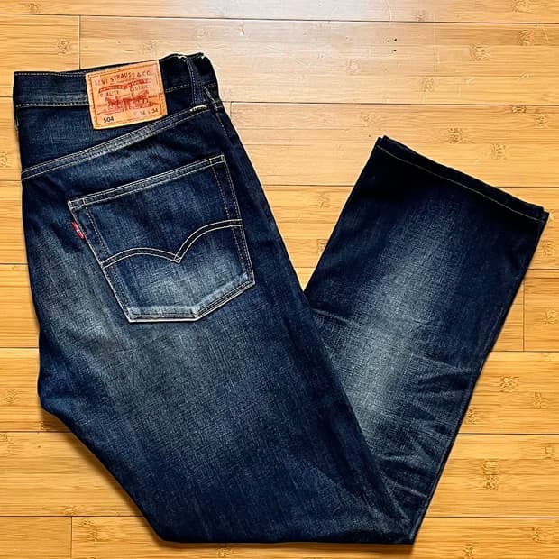 리바이스 504 데님팬츠 W34 L34