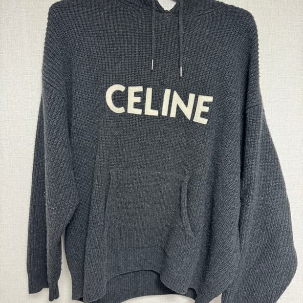 셀린느 니트 후드 