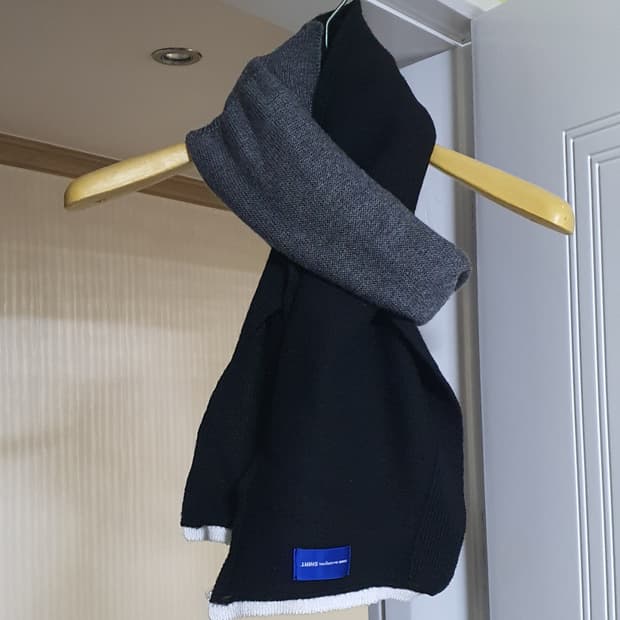 꼼데가르송 셔츠 니트해체 머플러