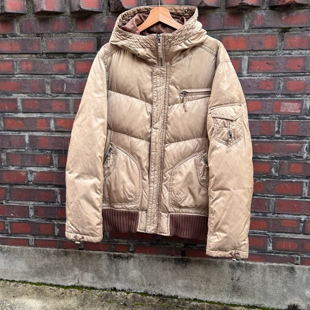 Opt Jeans 푸퍼 Ma-1 자켓 