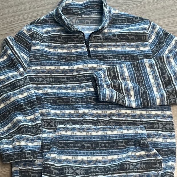 [새상품] 신칠라맛 하프집업 반집업 후리스