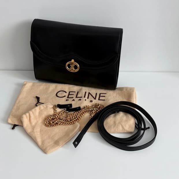 Celine 셀린느 마카담 금구 3way 숄더 크로스백