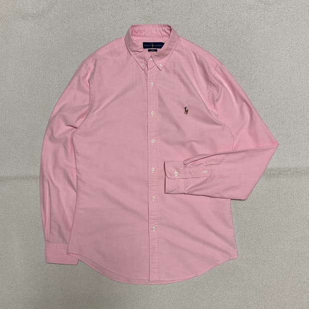 폴로 랄프 로렌 슬림핏 옥스포드 셔츠