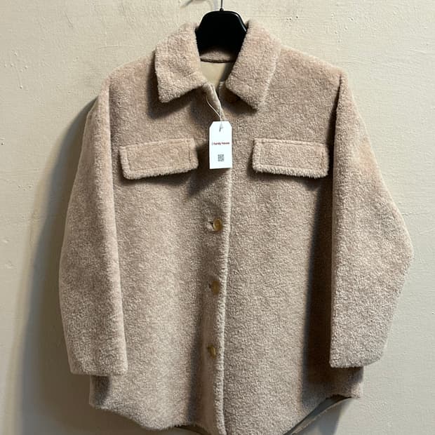 오르 리버서블 보아 셔츠 자켓