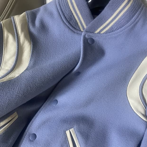 (44) 생로랑 테디자켓 skyblue