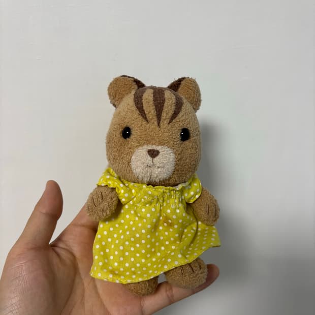 실바니안 다람쥐 토끼 인형