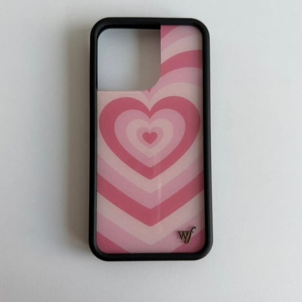 wildflowercases 라떼 하트 케이스 (pink)