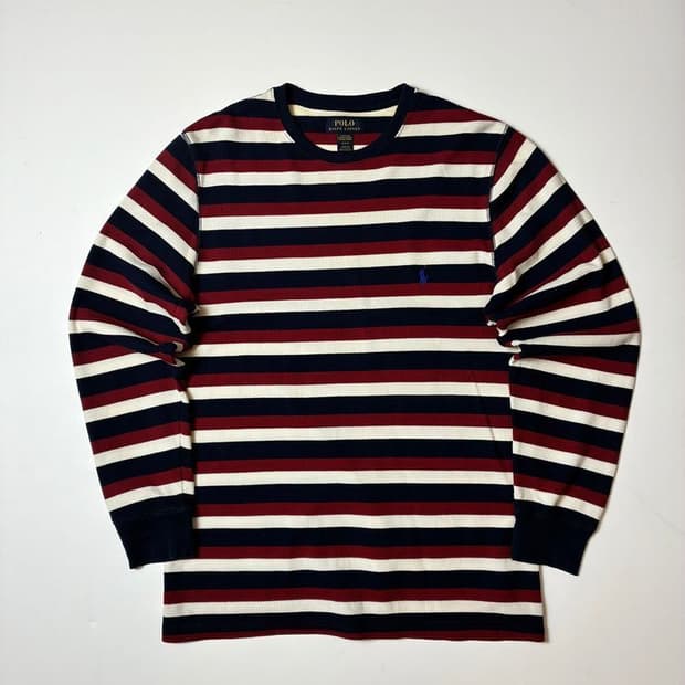 폴로 랄프로렌 단가라 타올 롱슬리브 PN8165