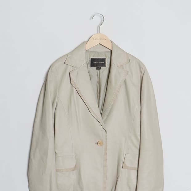 first avenue LambSkin Blazer