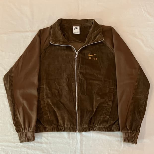 나이키 에어 코듀로이 플리스 자켓 딥 브라운