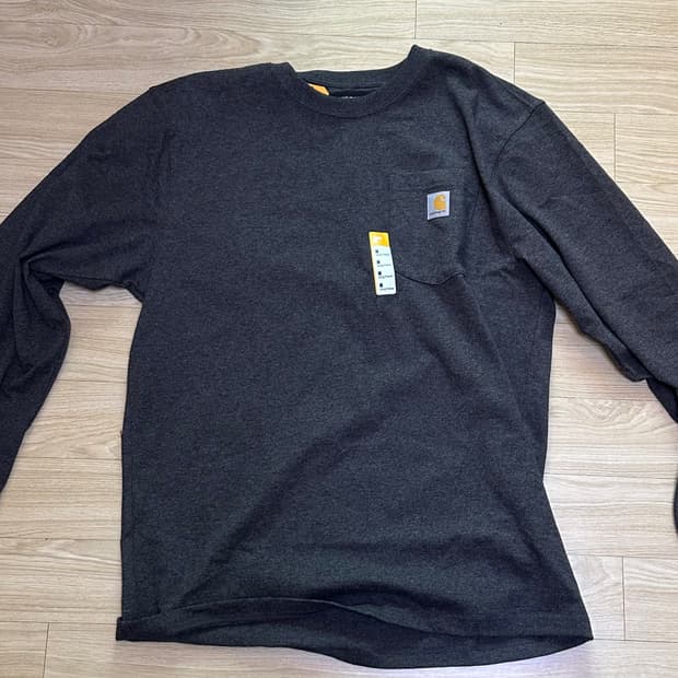 칼하트 루즈핏 롱슬리브 카본 헤더 [새상품]