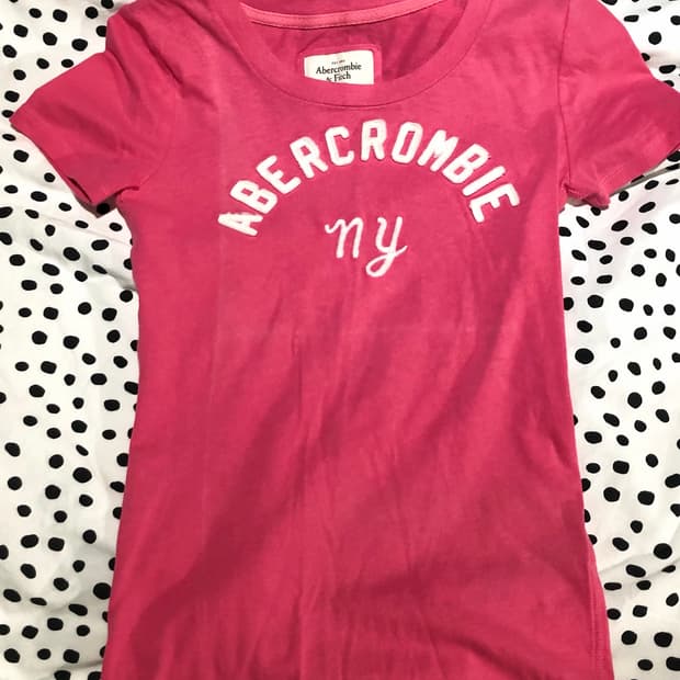 abecrombie 아베크롬비 뉴욕 반팔티 y2k