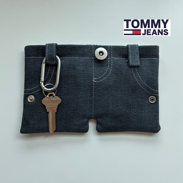 Tommy jeans demin wallet (handmade)