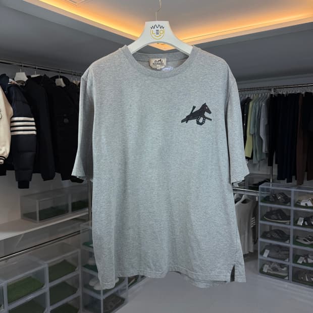 [리오브] 에르메스 로데오 홀스 레더 패치 반팔