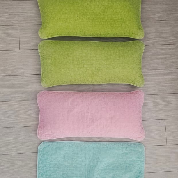 힐링라이프 국산 편백큐브칩 베개(커버포함) 개별판매 통풍 경추베개