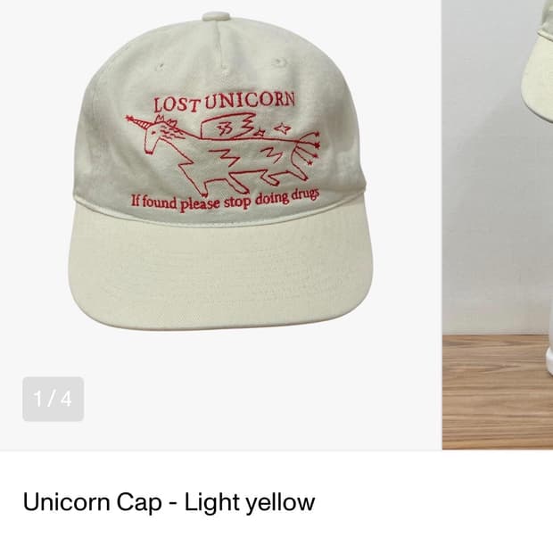 마스컴퍼니 유니콘 캡 /택포