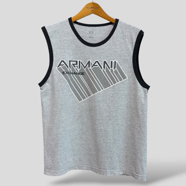 (L)Armani Exchange 아르마니 익스체인지 슬리브리스 티셔츠