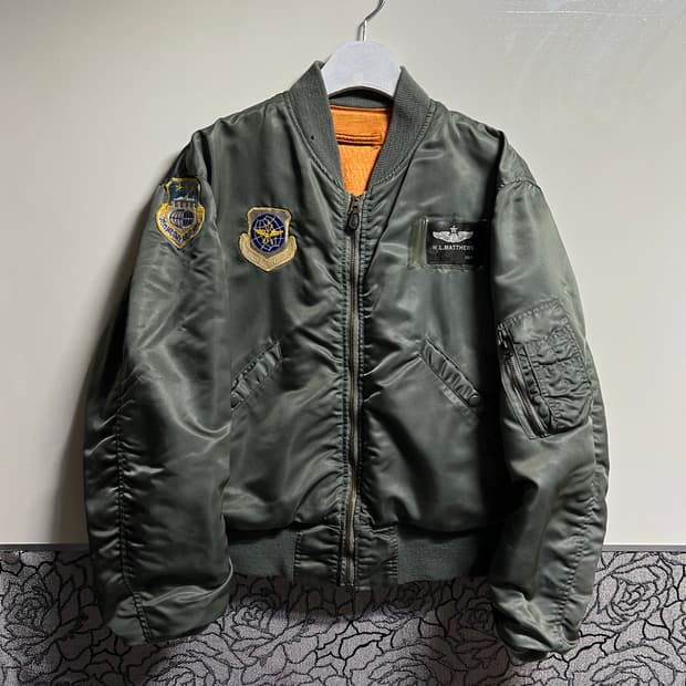 60‘s usaf L2-b 플라이트 자켓