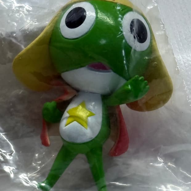 고전완구 개구리중사 케로로 캬라셀 피규어 케로로