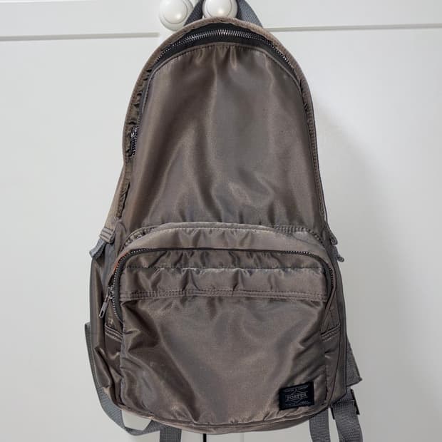 요시다 포터 탱커 데이팩 백팩 실버 그레이