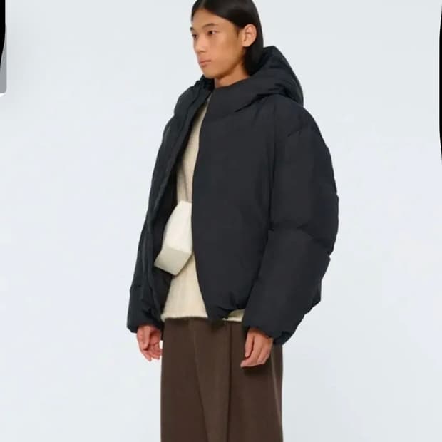 (M) 아모멘토 후디드 패딩