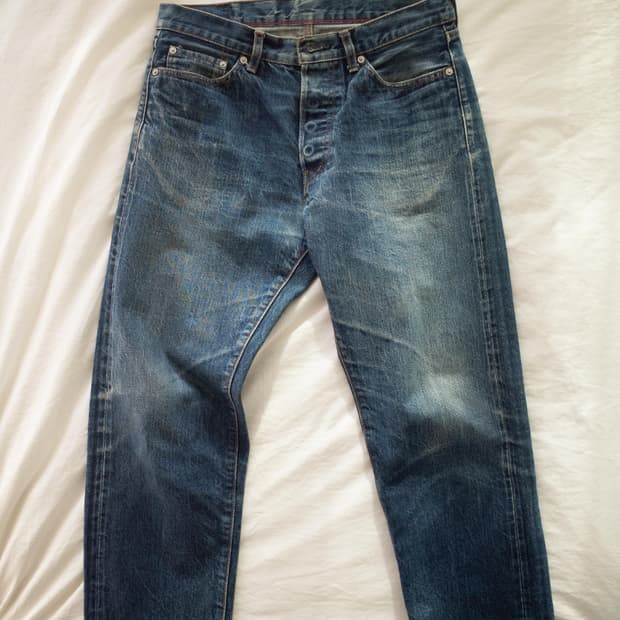 오디너리핏츠 5포켓 앵클데님