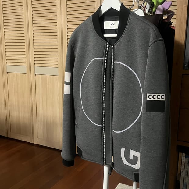 cy choi  최철용디자이너 네오프렌 봄버자켓 95사이즈