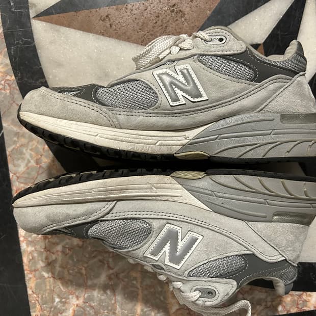 뉴발란스 993 메이드 인 USA 그레이 - D 스탠다드