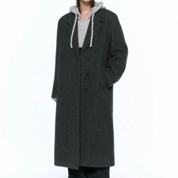 인사일런스 우먼 클래식 맥시 코트 s