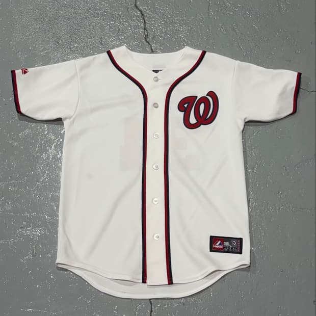MLB 마제스틱(Majestic) USA 워싱턴 내셔널스 홈 유니폼
